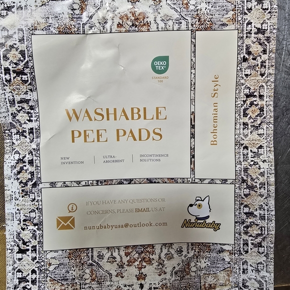 Blue and Cream Pet Training Mat - Picture 6 of 6